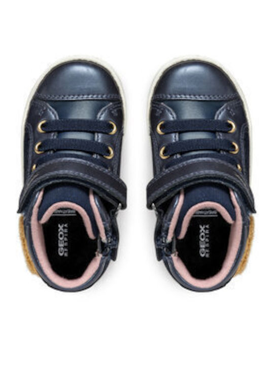 Geox B Kilwi Kids Boots Navy Blue