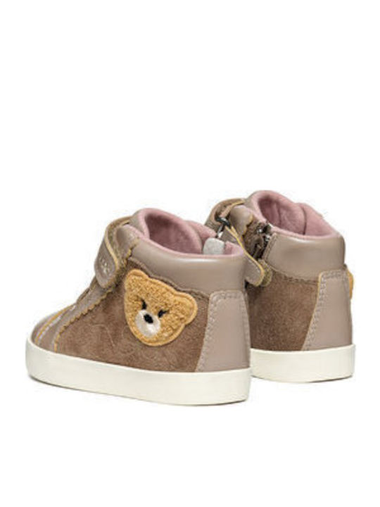 B Kilwi Kinderstiefeletten mit Reißverschluss Beige