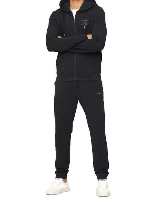 Aeronautica Militare Pantaloni de trening Jet Black