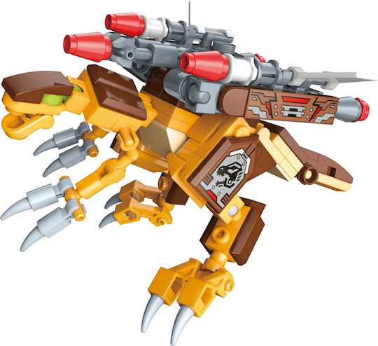 Qman Блокчета Mechanical Beasts, Cube with Armored Monsters за 6+ години години 177бр
