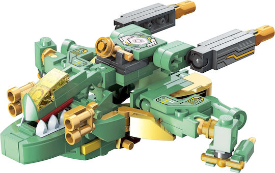 Qman Τουβλάκια Mechanical Beasts, The Thunderlord, Notosaurus για 6+ Ετών
