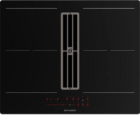 Faber Galileo Slim A600 Induction Cooktop Autonomous with Hood 60x52εκ.