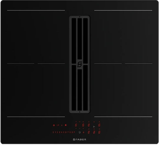 Faber Galileo Slim F600 Induction Cooktop Autonomous with Hood 60x52cm