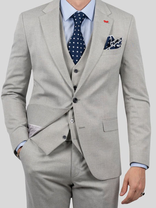 D-Zine Men's Suit Grey