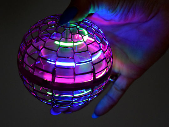 Jokomisiada Interaktives Spielzeug Flying Ufo Ball Lights