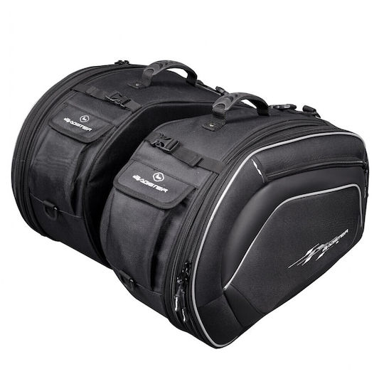 Bagster Σαμάρι Μοτοσυκλέτας 25lt σε Μαύρο Χρώμα