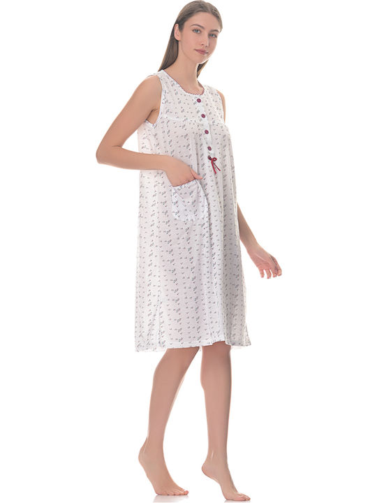 Love Summer Women's Nightdress White
