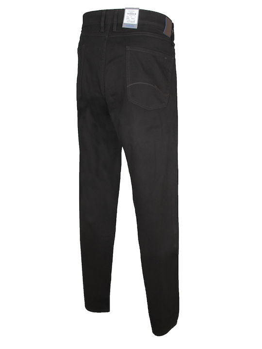 Hattric Men's Jeans Pants in Regular Fit Black