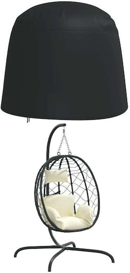 vidaXL Waterproof Armchair Cover Black 230x230x200cm