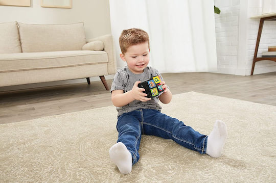 Vtech Aktivitätswürfel Interactive Toy Educational Cube 7.5 X 7.5 X 7.5 Cm mit Musik und Geräuschen für 18++ Monate