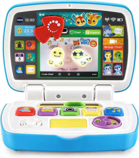 Vtech Βρεφικό Laptop-Tablet Interactive Toy Educational με Μουσική για 12+ Μηνών