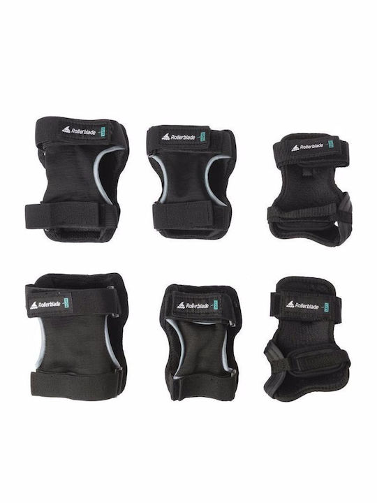 Rollerblade 3 Pack Σετ Προστατευτικών για Rollers Μαύρο