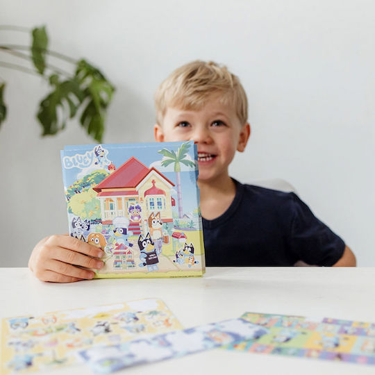 Sticker Set Totum Bluey 4 Pieces