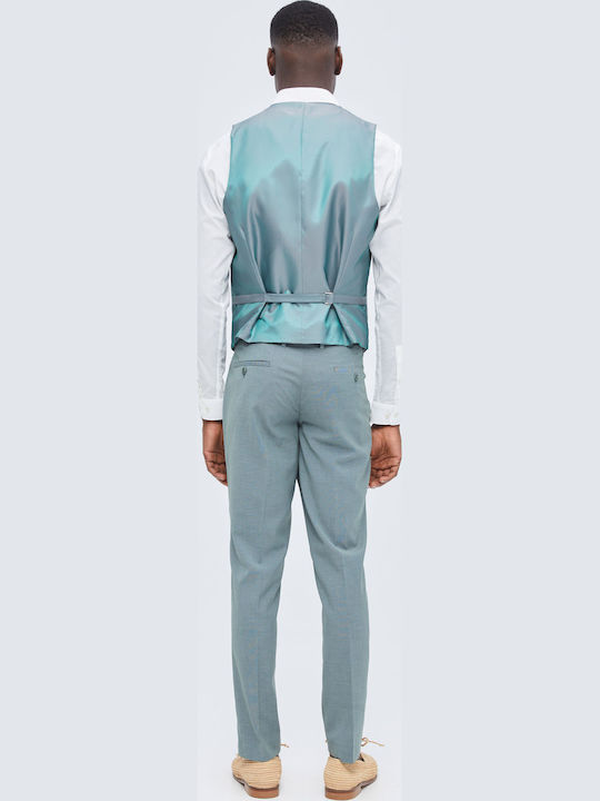 Men's Vest Slim Fit Mint