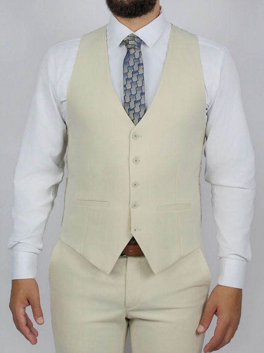 RIC. Men's Vest Beige