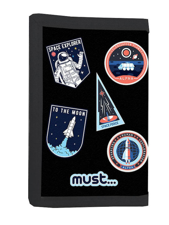 Must Team Kids Wallet with Velcro (Various Designs) 1pc