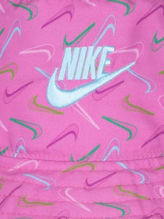 Nike Παιδικό Καπέλο Bucket Υφασμάτινο Αντηλιακό FUTURA Ροζ