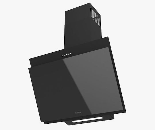 Delux Pro Vent Hood Abzugshaube Schornstein 60cm Schwarze mit Wi-Fi
