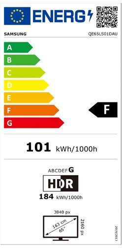Samsung Smart Fernseher 65" 4K UHD QLED LS01D The Serif HDR (2024)