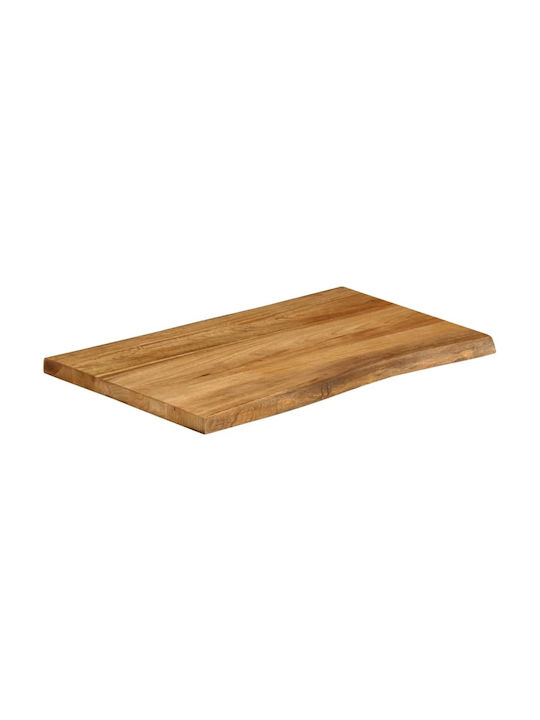 vidaXL Επιφάνεια Τραπεζιού από Μασίφ Ξύλο 70x60x3.8cm 370787 vidaXL Επιφάνεια Τραπεζιού από Μασίφ Ξύλο 70x60x3.8cm 370787