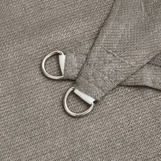 vidaXL Rectangular Shade Sail Gray 2.5x5m 160gr/m²