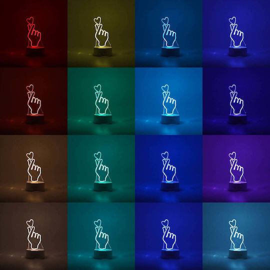 Φωτιστικό LED 3D Illusion Φωτιστικό LED 3D Illusion