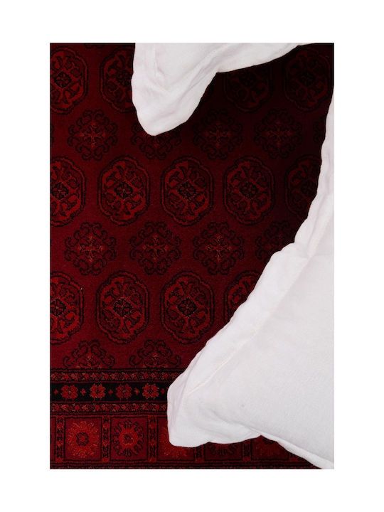 Royal Carpet Afgan 7454A Χαλί Ορθογώνιο με Κρόσια D.red 7454a 100x160cm