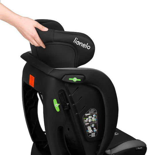 Lionelo Aart Детско Столче за Кола i-Размер Grey Graphite 0-36 кг