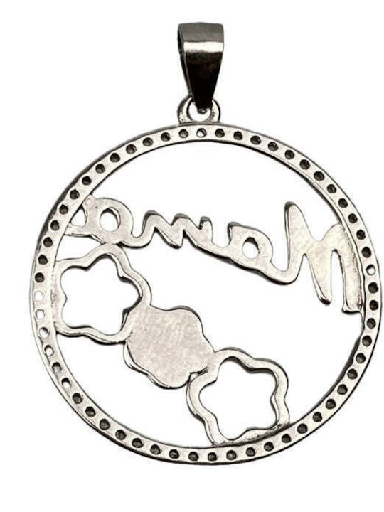 Mutti aus Silber mit Zirkon