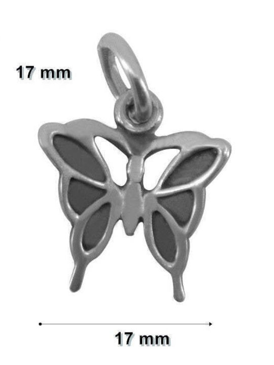 Charm Schmetterling aus Silber
