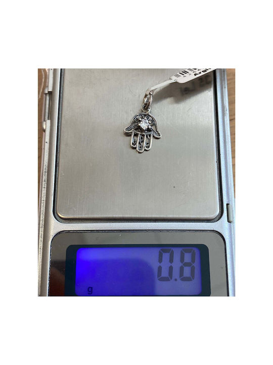 Pandantiv Jolie Argint Sterling 925 Hamza Design Filigran 0.9 G 15x10 Mm