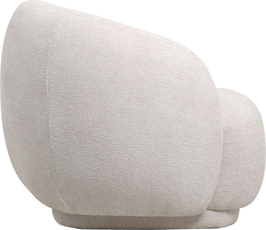 Πολυθρόνα Freya 93x87x76cm Εκρού Πολυθρόνα Freya 93x87x76cm Εκρού