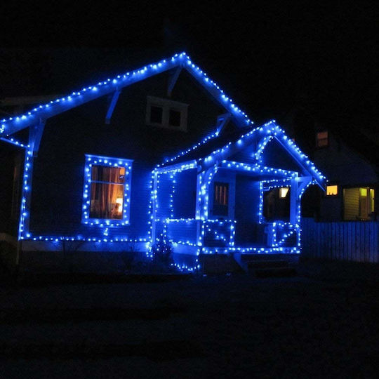 500 Λαμπάκια LED 50μ. Μπλε σε Σειρά
