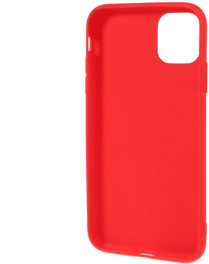 Back Cover Silicon Roșu (Huawei Nova 8i)