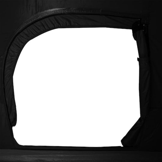 vidaXL Campingzelt Igloo Weiß mit Doppeltuch für 4 Personen 274x213x150cm