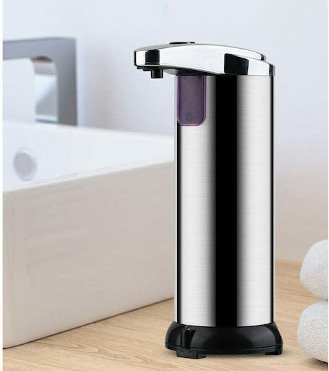 Dispenser Kitchen made of Stainless Steel with Automatic Dispenser Gray 250ml