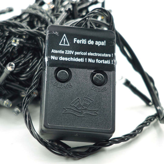 100 Lămpițe LED 10m. Multicolore tip Șir 1buc
