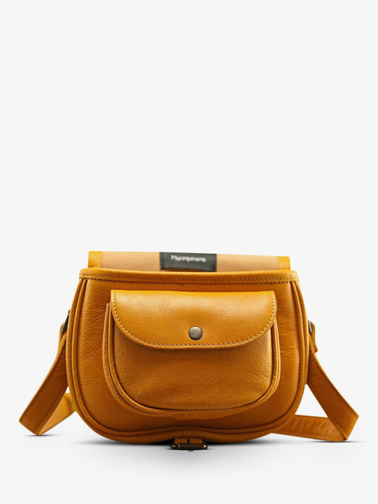 Paul Marius Leather Women's Bag Shoulder Yellow