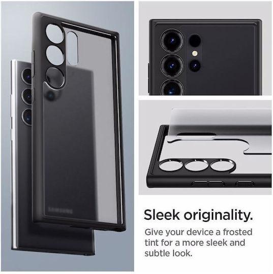 Spigen Ultra Hybrid Back Cover Silicone Black (Galaxy S24 Ultra)