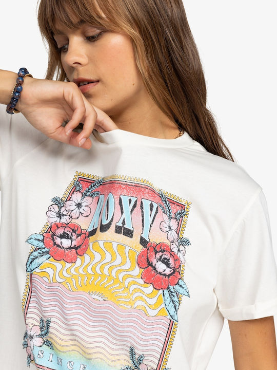 Roxy Damen T-Shirt Snow White
