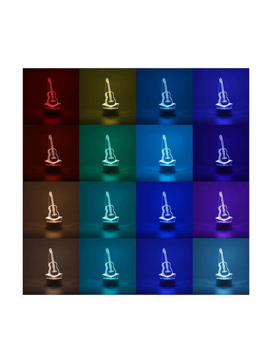 Lustră Decorativă Iluzie 3D Alb