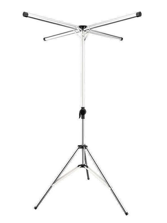 Stainless Steel Folding Floor Clothes Drying Rack