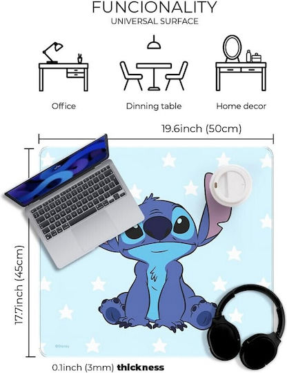 ERT Group Stitch Gaming Mouse Pad Large (500mm) DMPSTICH003