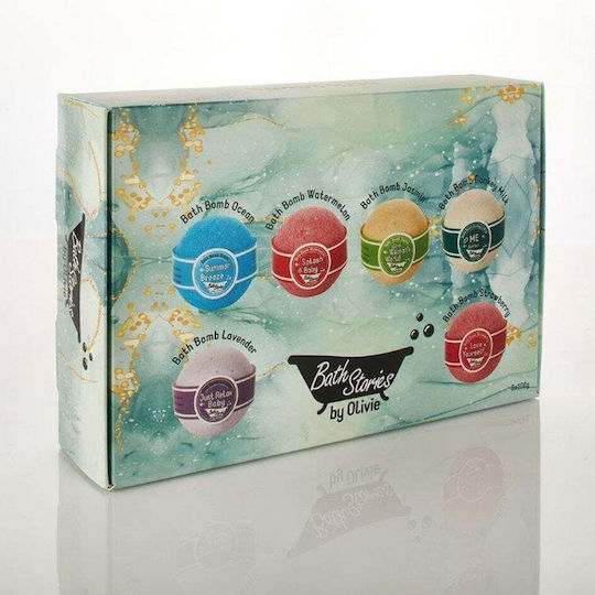 Set of 6 Bath Bombs Olivie Gift Set