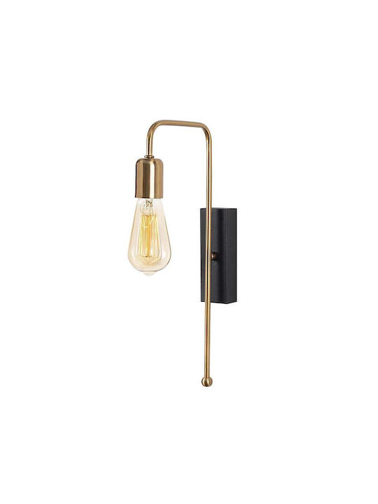 Pakketo Futura Lumină De perete Auriu 45x22x6cm