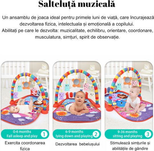 Covoare și Gimnastice Pentru Bebeluşi Activități Cu Muzică Pentru Nou-Născuți