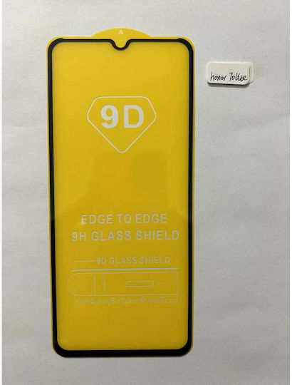 0.3mm Adeziv complet Full Face Tempered Glass Negru (Honor 70 Lite )