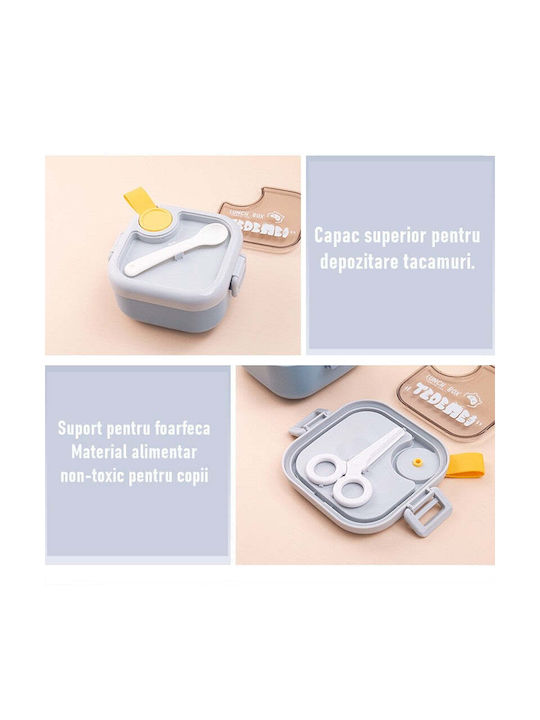 Lunchbox Kunststoff Blau 750ml 1Stück