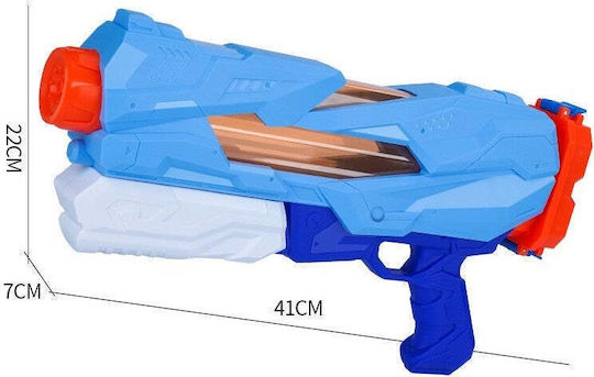 Water Gun Kids Tank Pool Beach Flippy 6 Years+ 5 Nozzles Quick Fill Blue 800ml