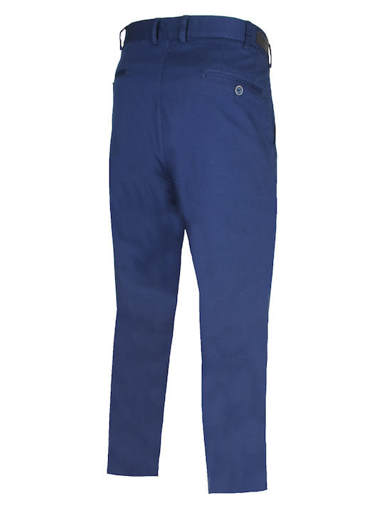 Stefansxxl Men's Trousers Chino in Loose Fit BLUE